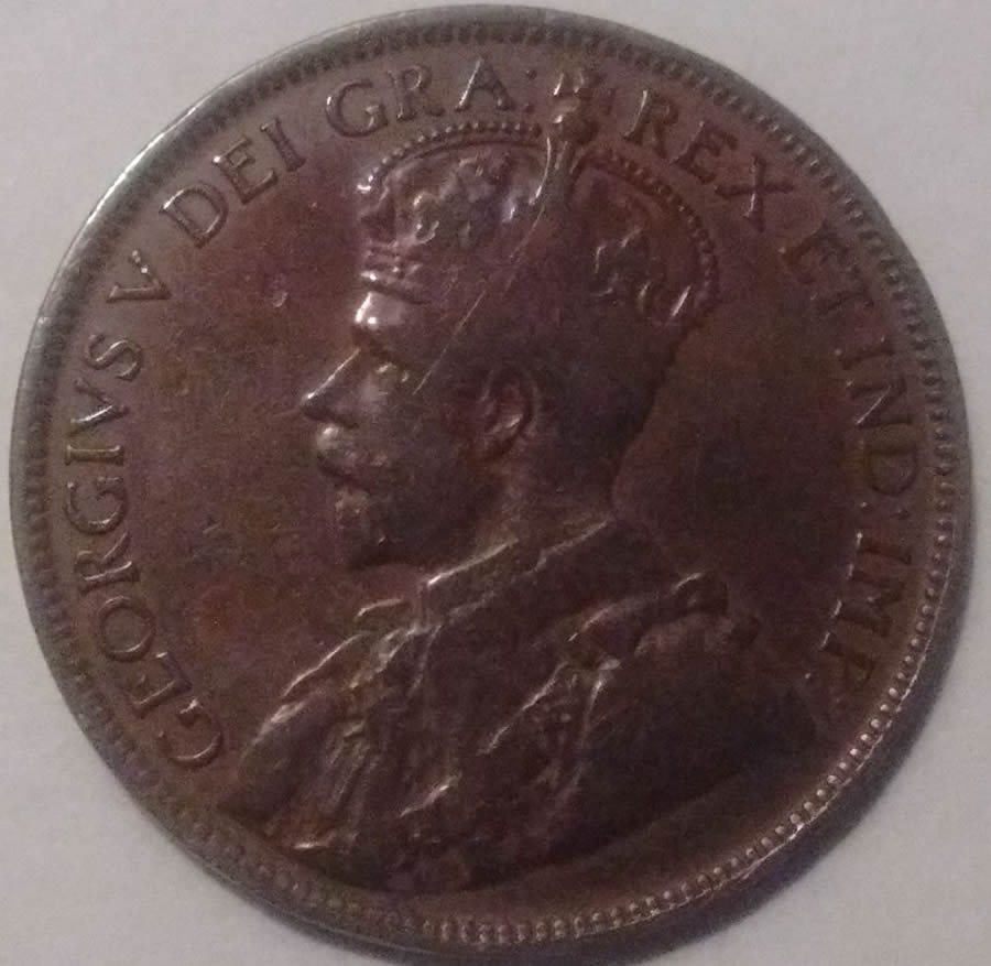 1917-NFLD-Large-One-Cent-X2-Grades-Pls